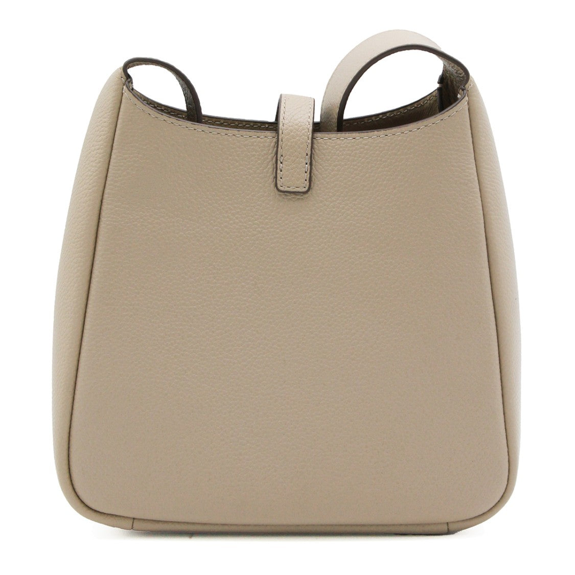 Tory Burch Textured Leather Miller Swing Shoulder Bag With Perforated Logo