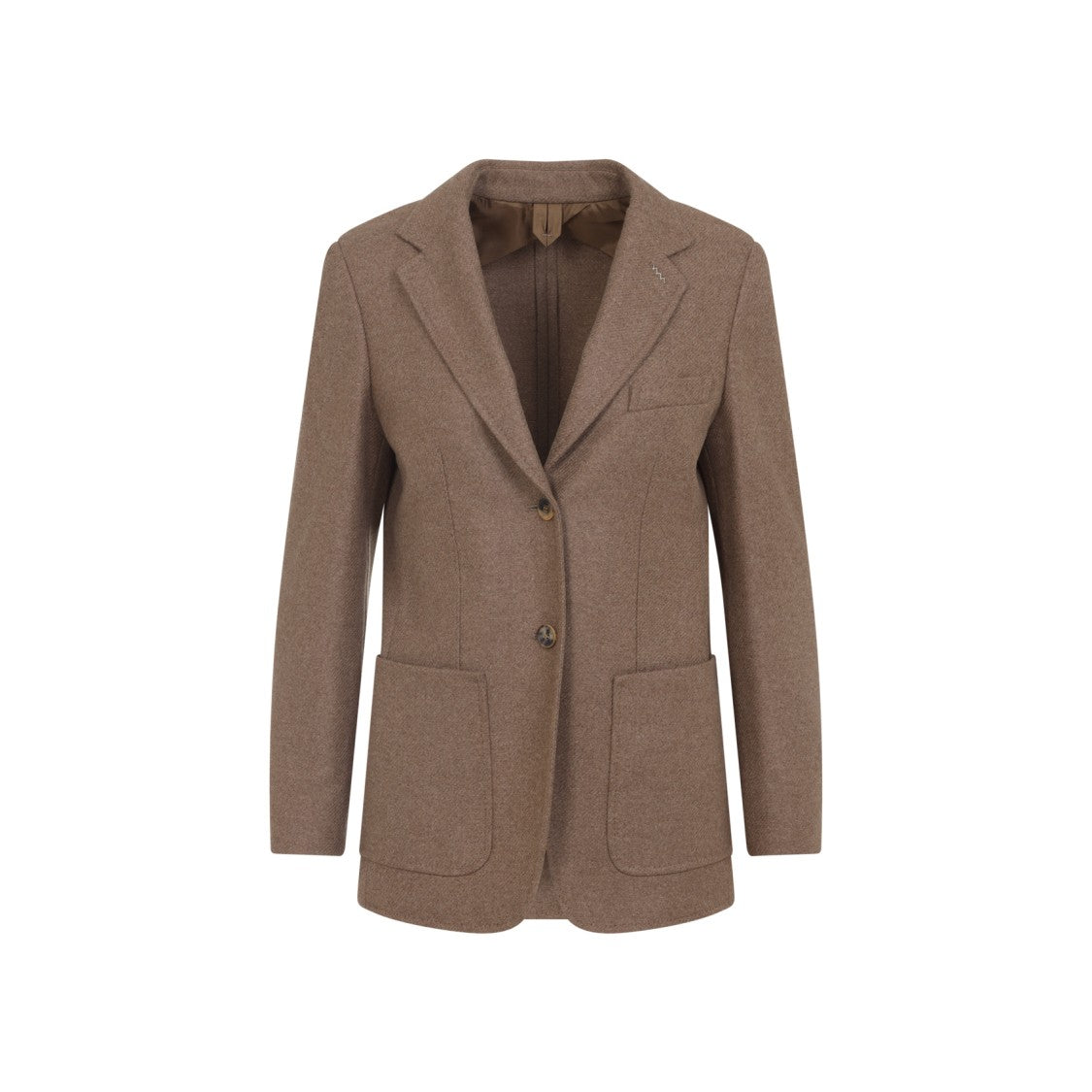 Max Mara Tailored Jacket In Soft Alpaca-Cashmere Blend