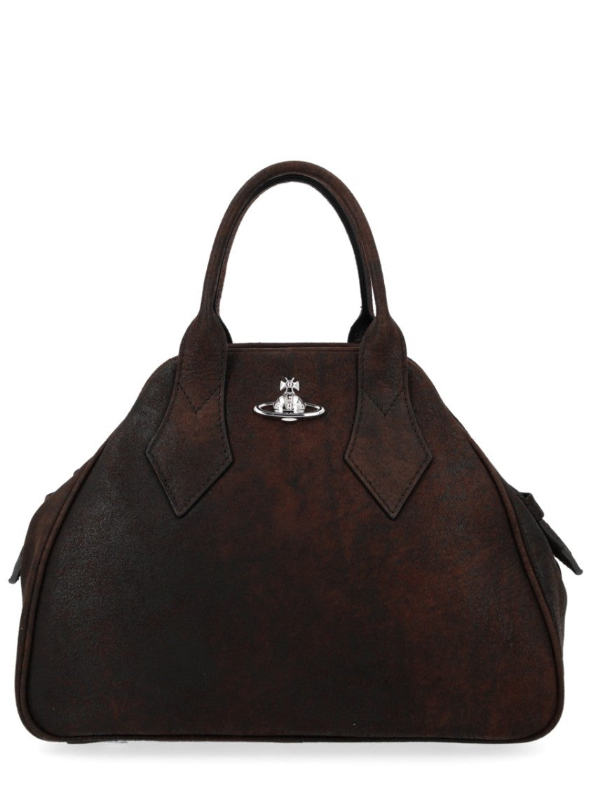 Vivienne Westwood Yasmine Lamb Leather Orb Bag