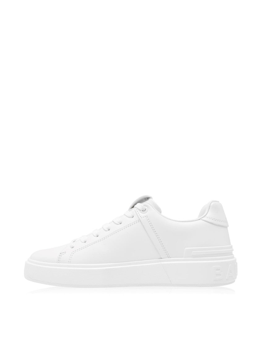 Balmain B Court Logo Low Top Sneakers