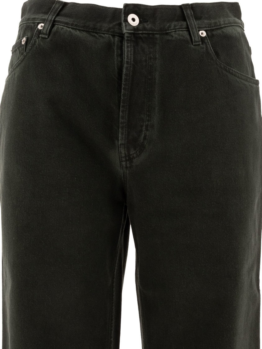 Burberry Regular Fit Black Denim Jeans