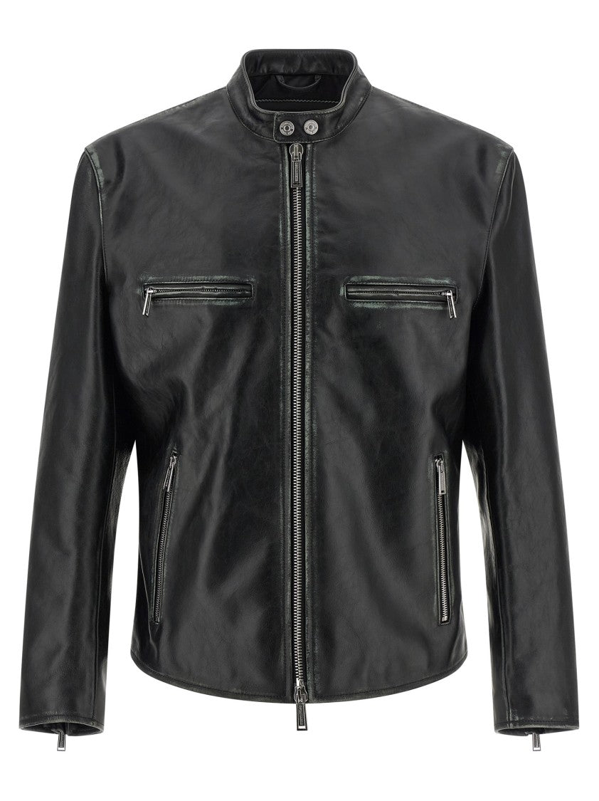 Dsquared2 'Bad Boy' Biker Jacket