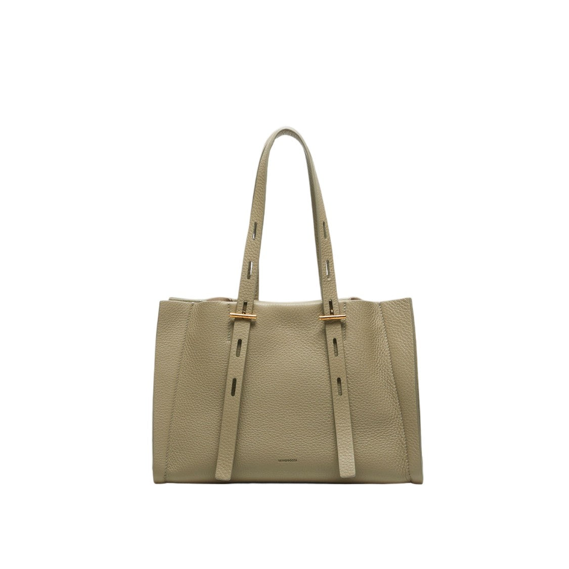 Minobossi Sage Green Paulina Leather Bag