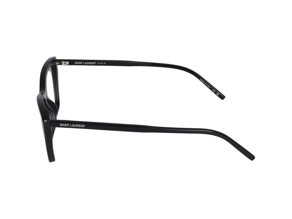 Saint Laurent Eyeglasses Sl 737 Mica Thin Opt 001 Black Black Transpare 54/16/145