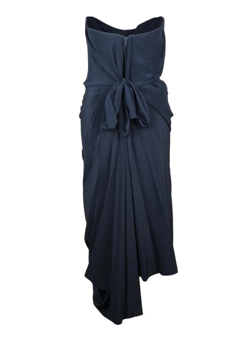 Vivienne Westwood Silk Bustier Dress - Multicolor