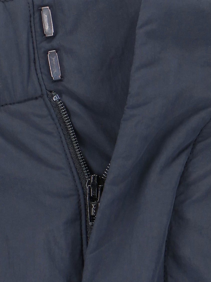 Studio Nicholson "Nixie" Blue Nylon Trousers