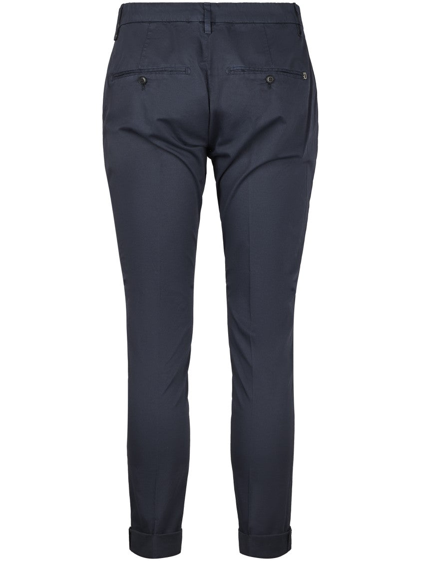 Dondup Slim Fit Trousers With Tapered Leg