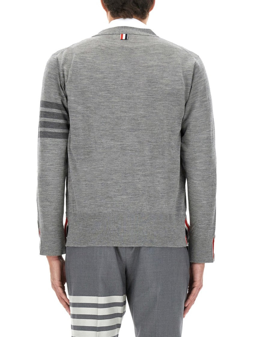 Thom Browne "4-Bar" Cardigan