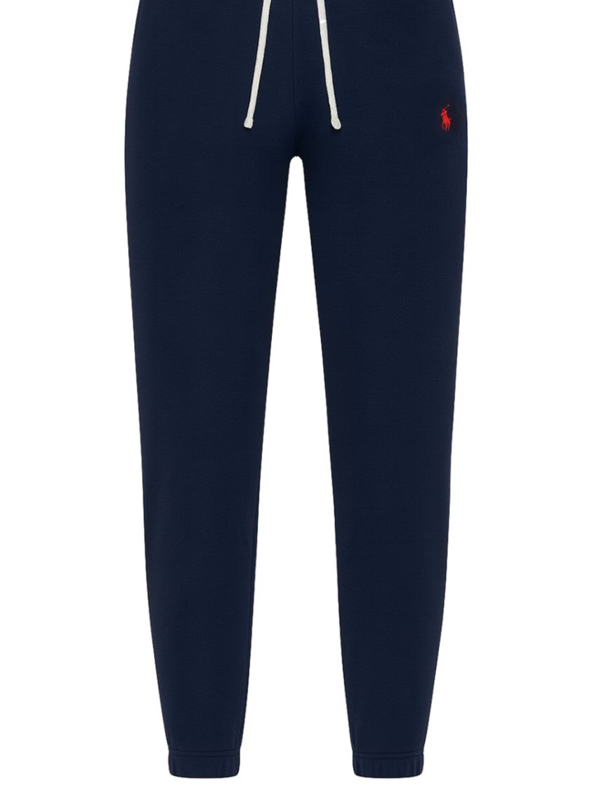 Polo Ralph Lauren Solid Dark Blue Elastic Waistband Pants