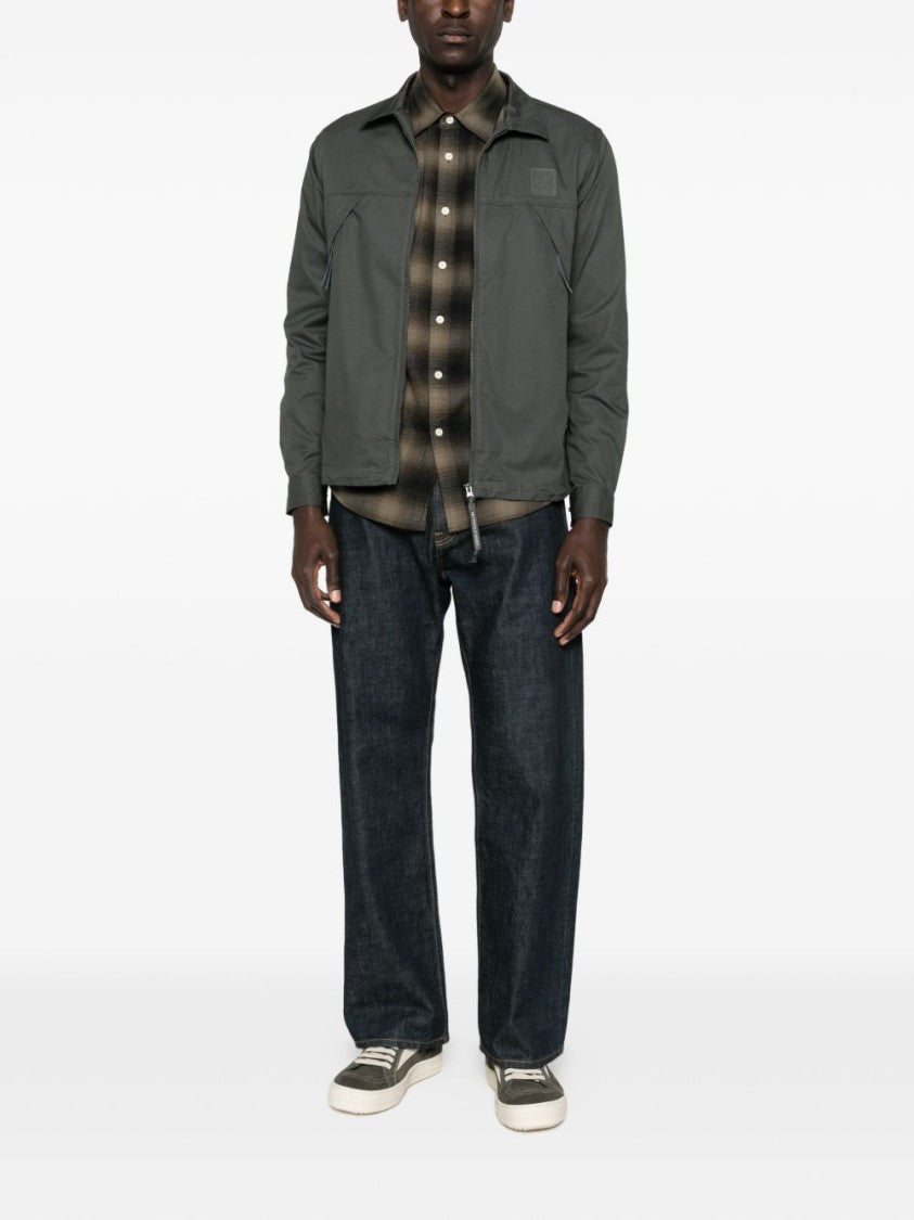 C.P. Company Metropolis Series Logo Zippered Shirt
