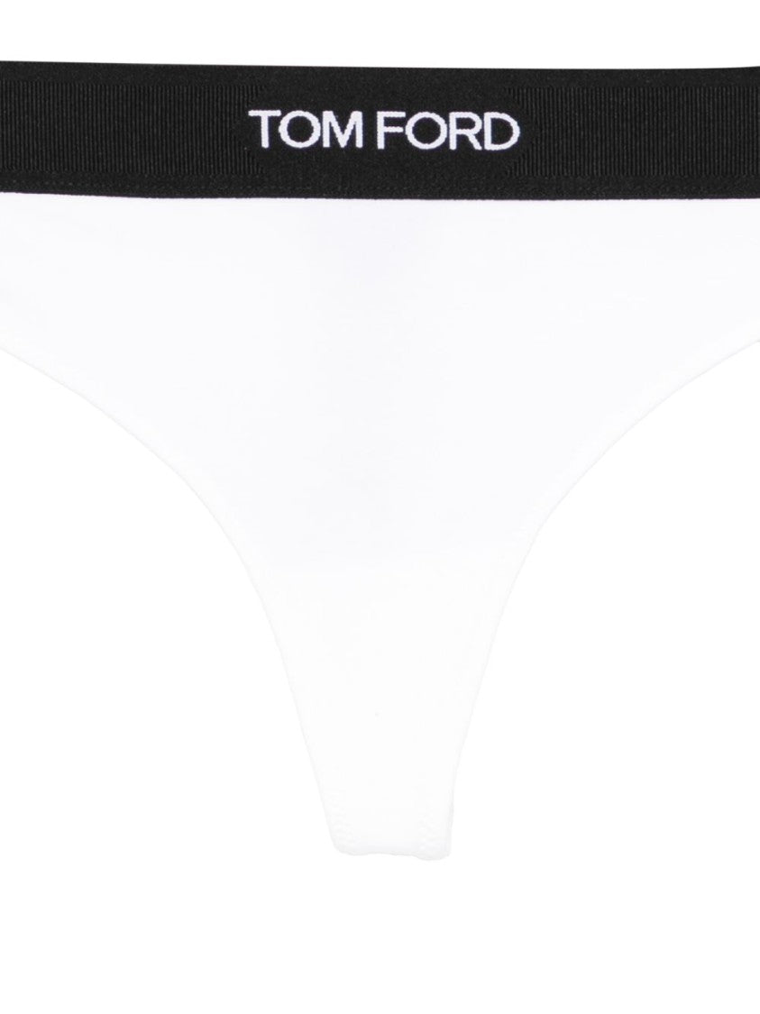 Tom Ford White Band Logo Underwear Boxer Briefs