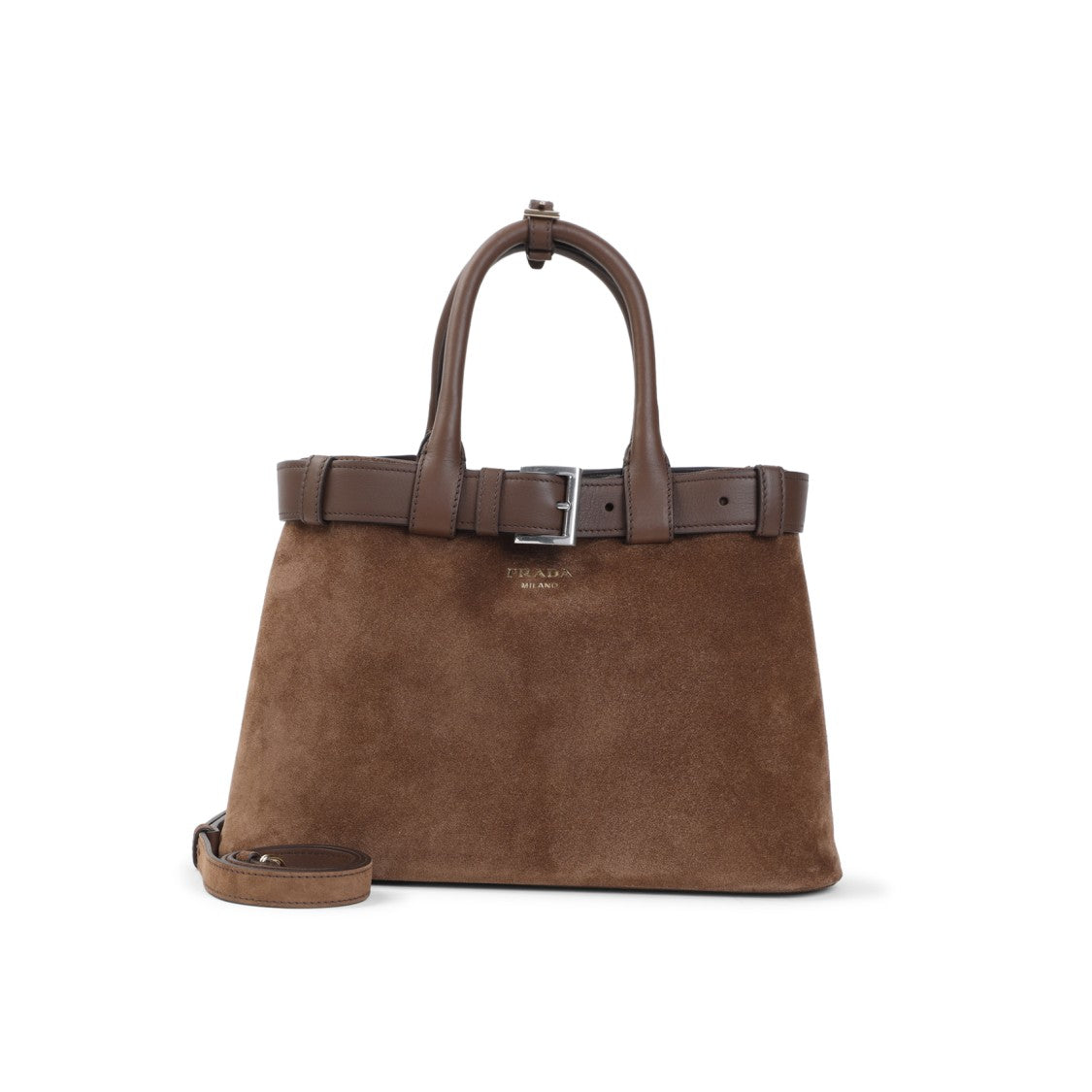 Prada Cocoa Calf Leather Handbag