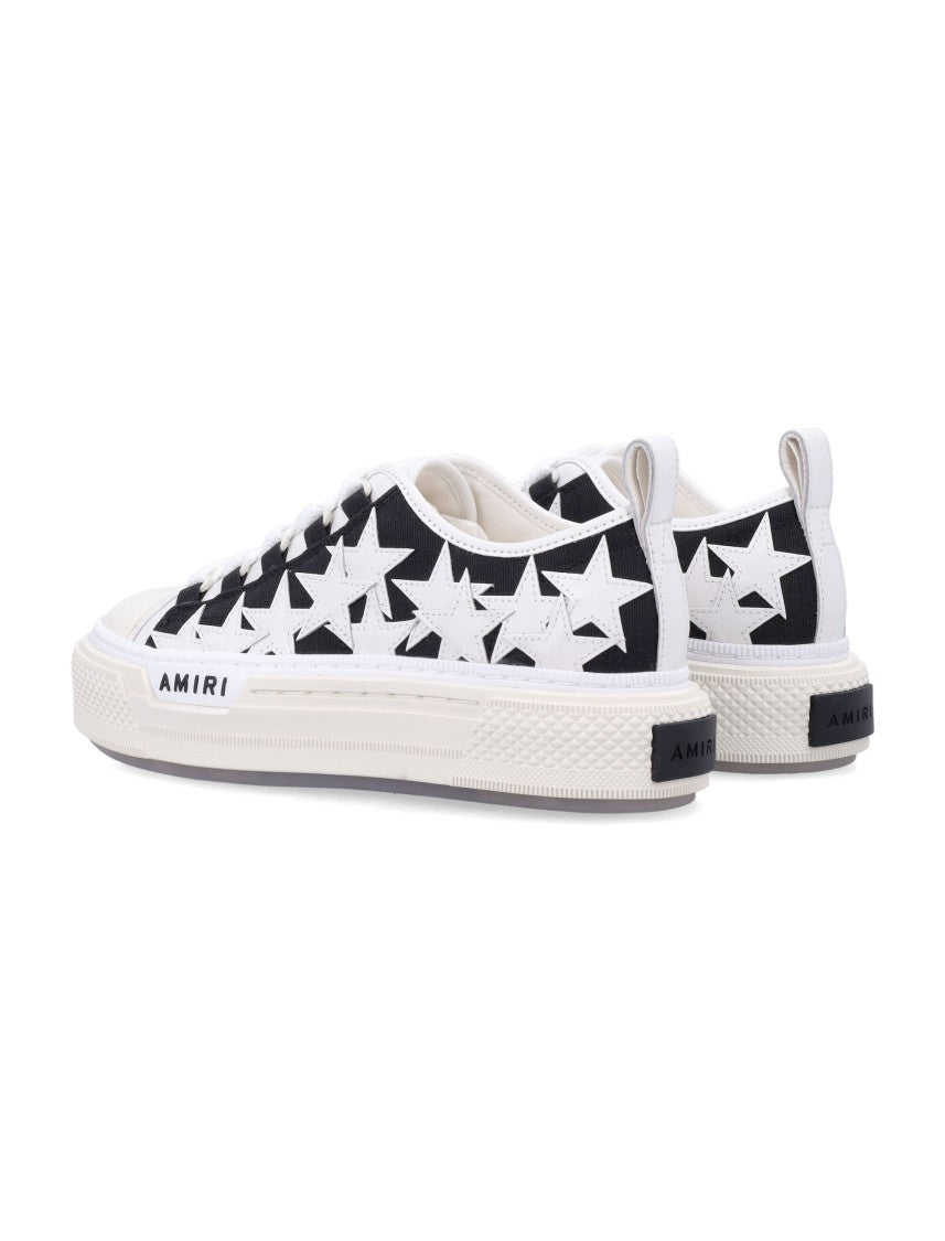 Amiri Stars Court Low Star-Appliquéd Low-Top Sneakers