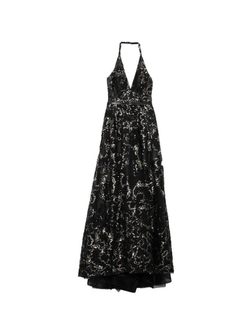 Saiid Kobeisy Embroidered Long Dress