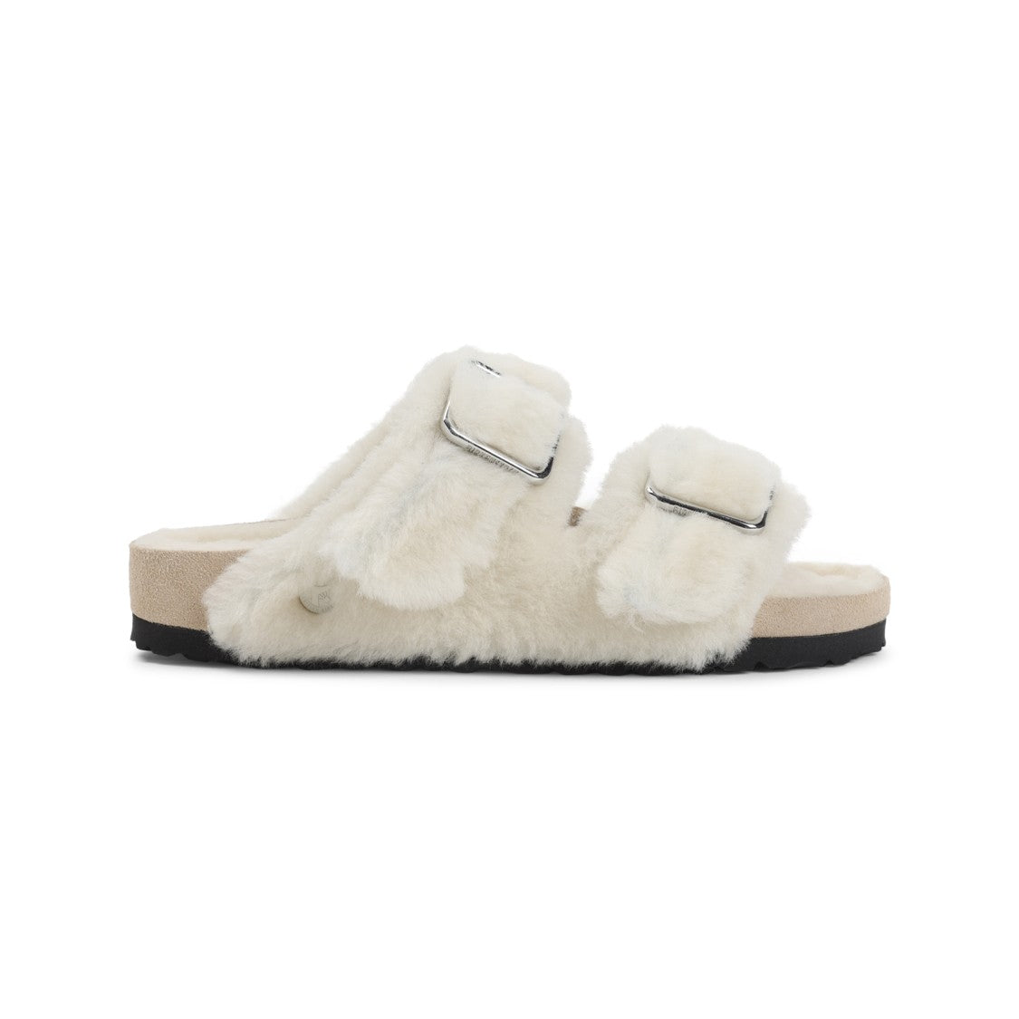 Birkenstock 1774 Arizona White Shearling Mules