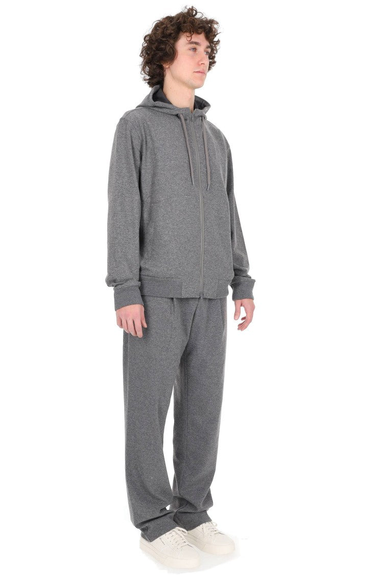 Herno Viscose-Blend Hooded Sweatshirt