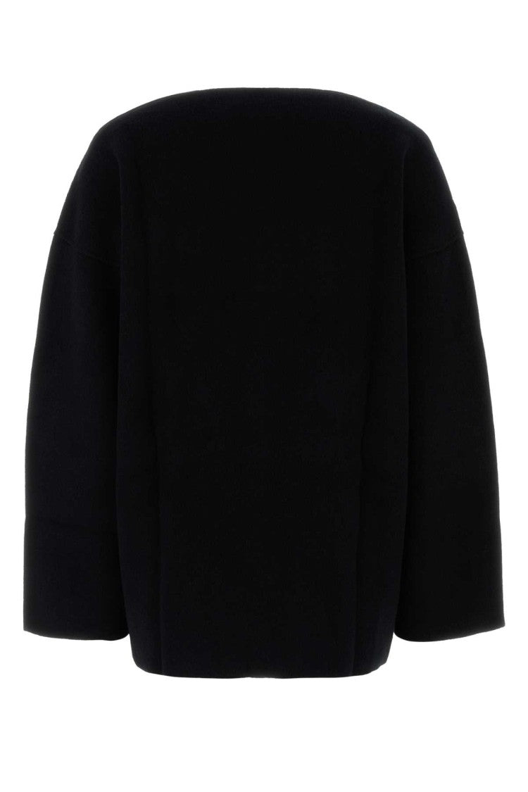 Jil Sander Black Wool Blend Oversize Sweater