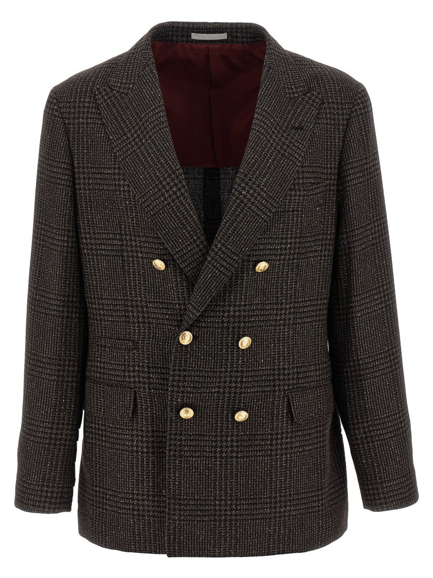 Brunello Cucinelli Prince Of Wales Blazer
