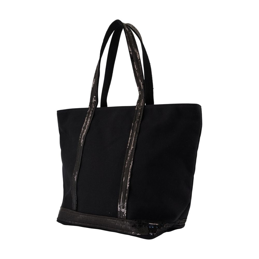Vanessa Bruno M Zippe Shopper Bag - Cotton - Black
