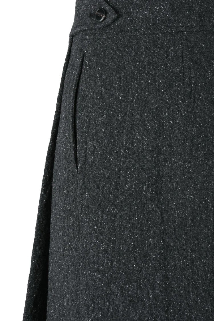 Pomandère Mini Wrap Skirt - Grey