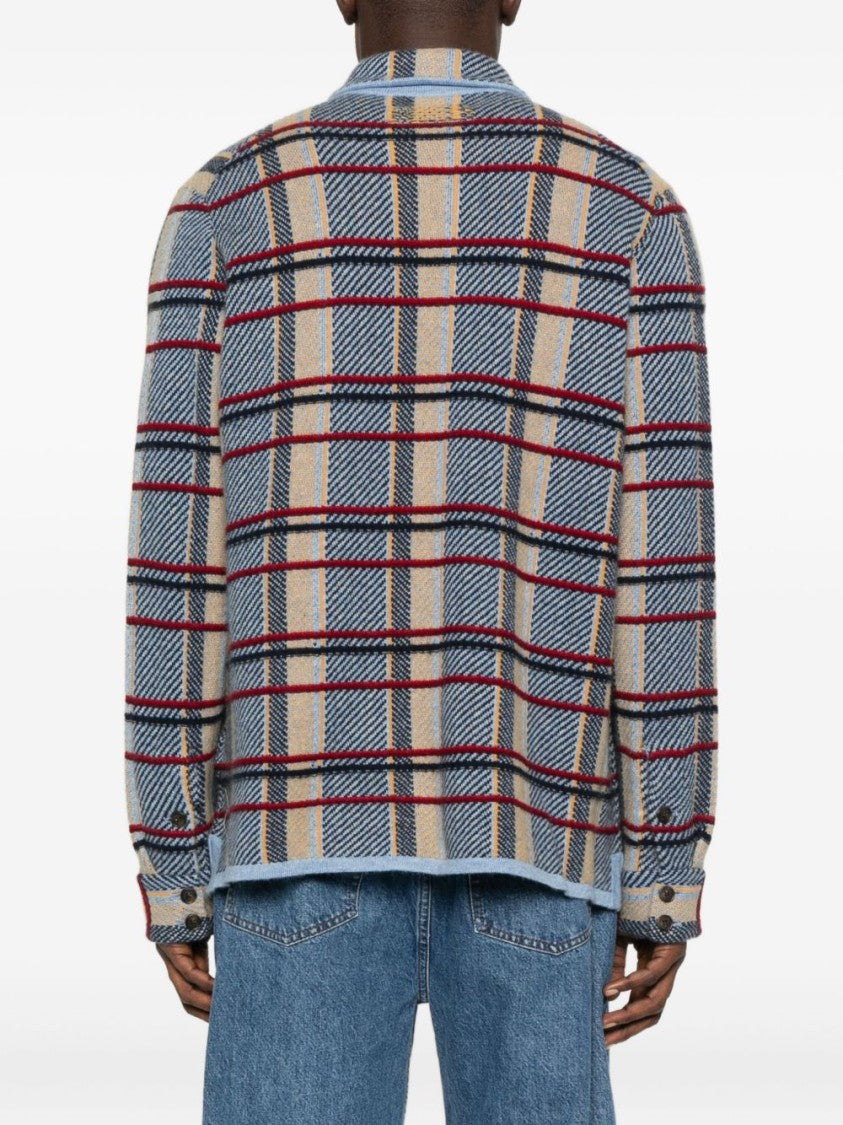 Guest In Residence Plaid Long-Sleeve Shirt Jacket