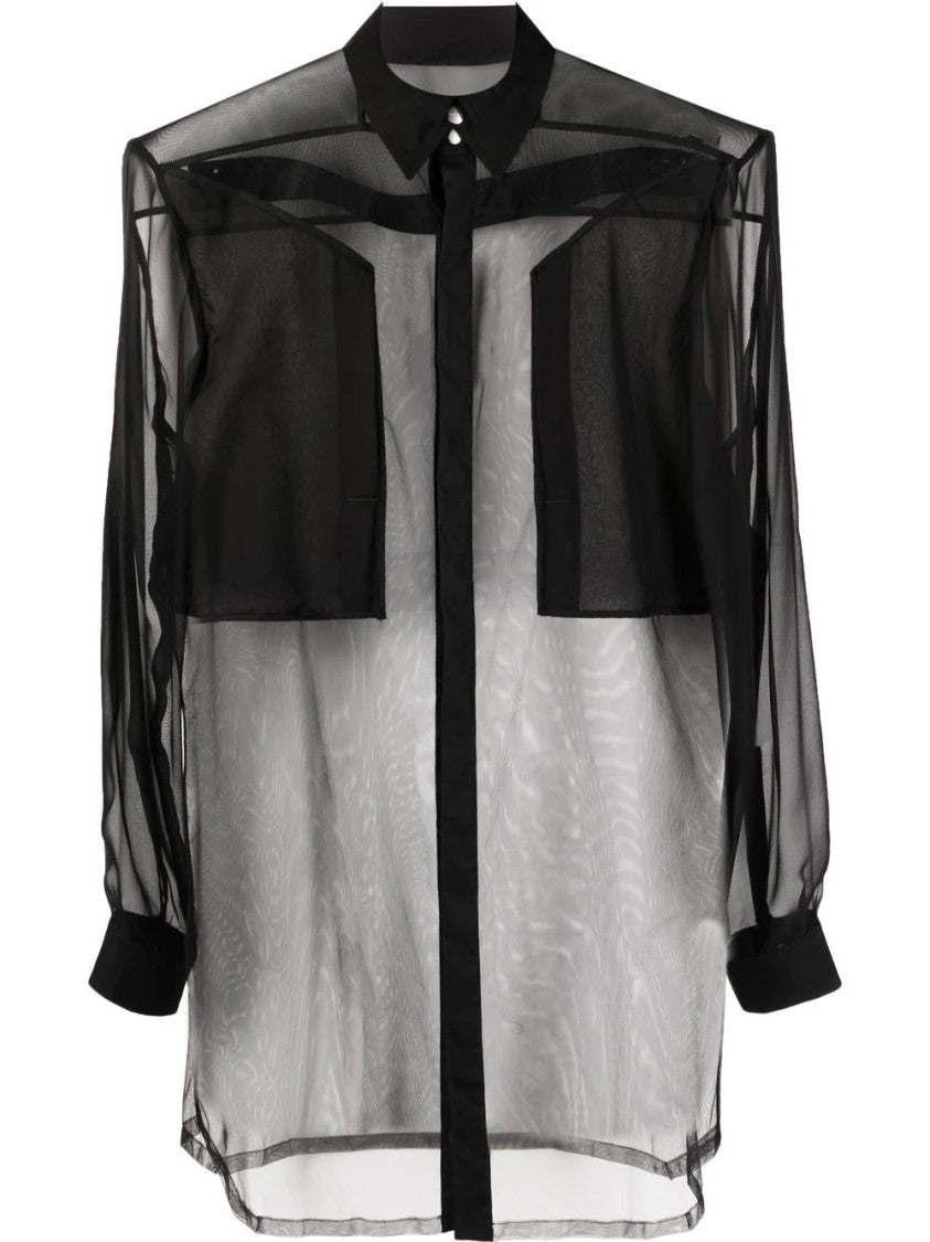 Rick Owens Fogpocket Jumbo Outershirt