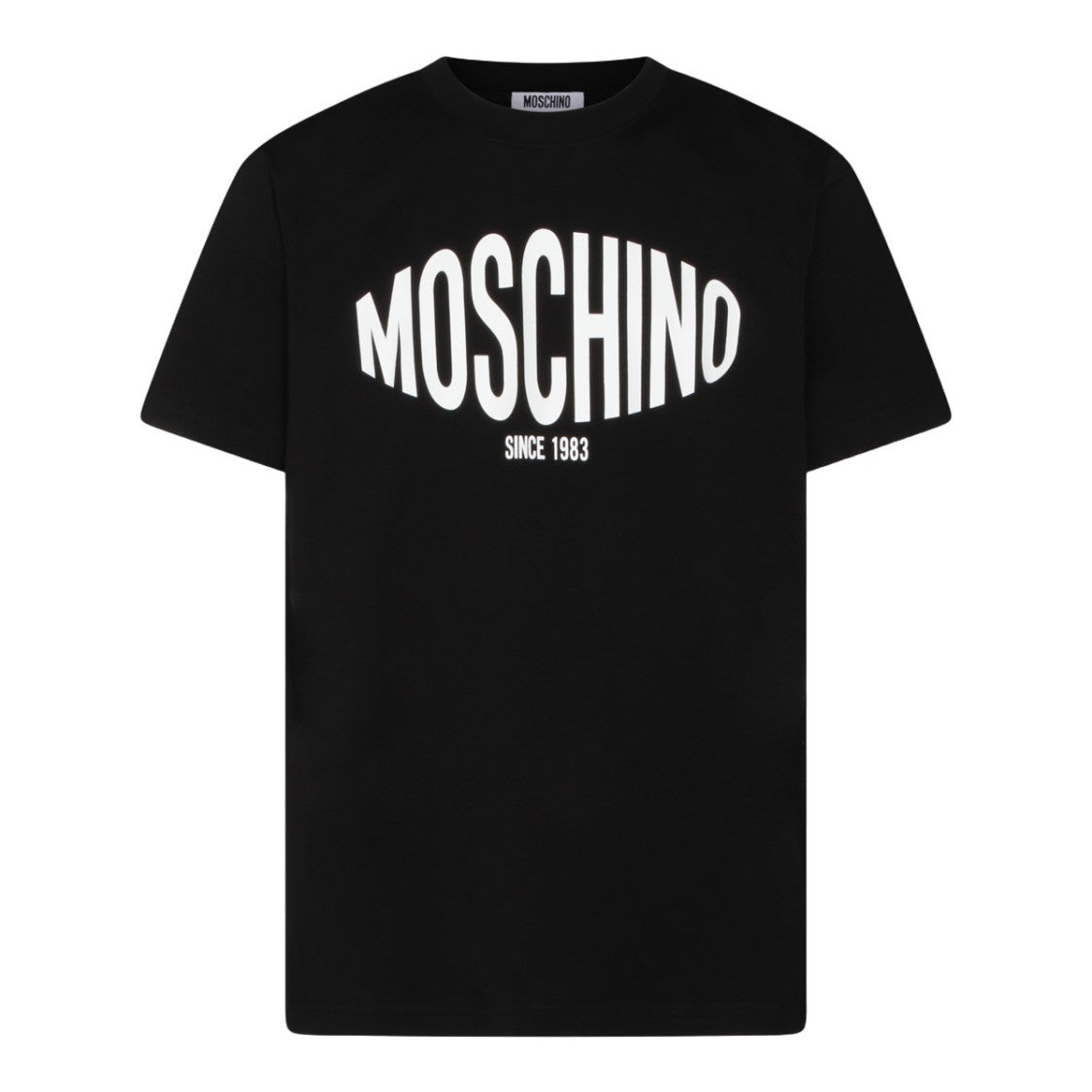 Moschino Short-Sleeve T-Shirt With Bold Graphic Statement