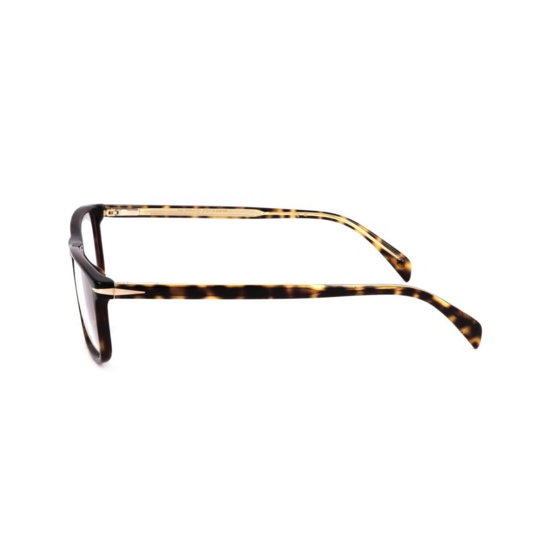 David Beckham Db 1019/F Tortoiseshell Rectangular Eyeglass Frames