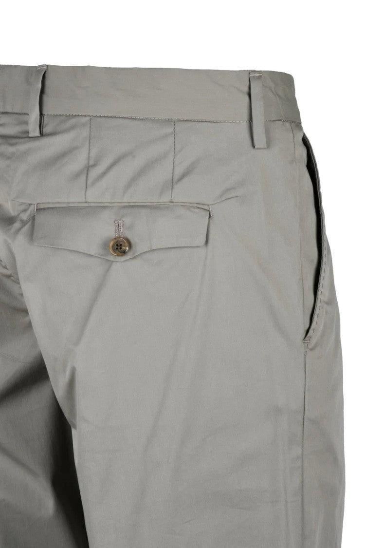 Myths Cotton Blend Pants - Sage Green