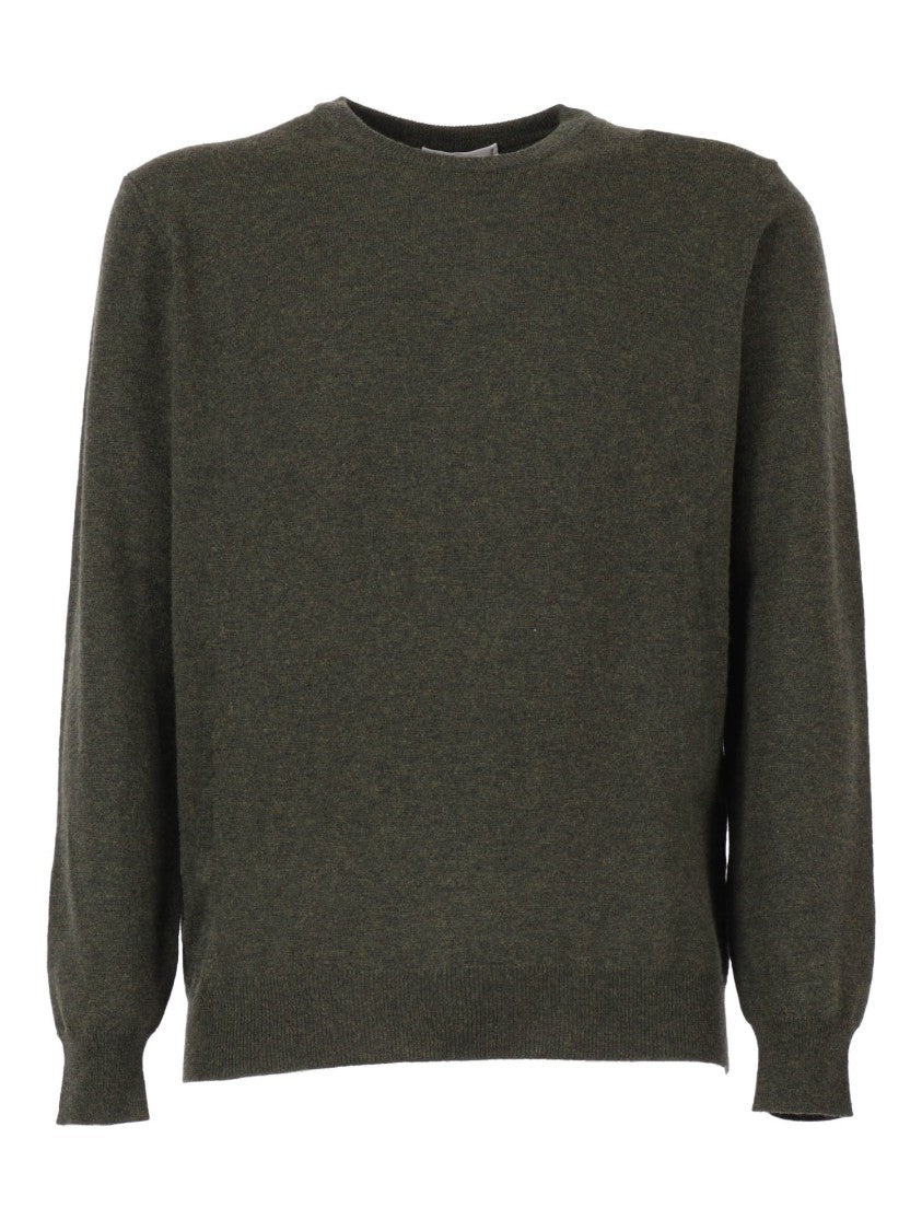 Kangra Cashmere Crew Neck Wool Sweater