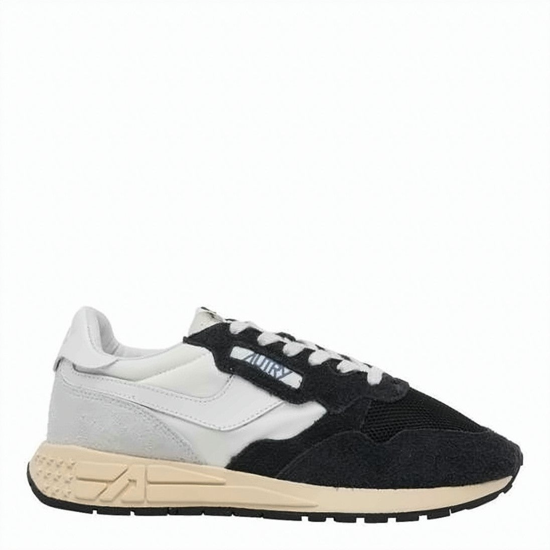 Autry Layered Sneakers With Leather, Suede,