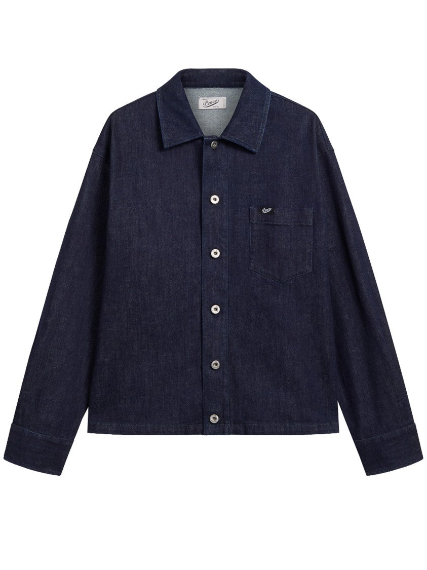 Pence Dark Indigo Tommy Denim Cotton Jacket