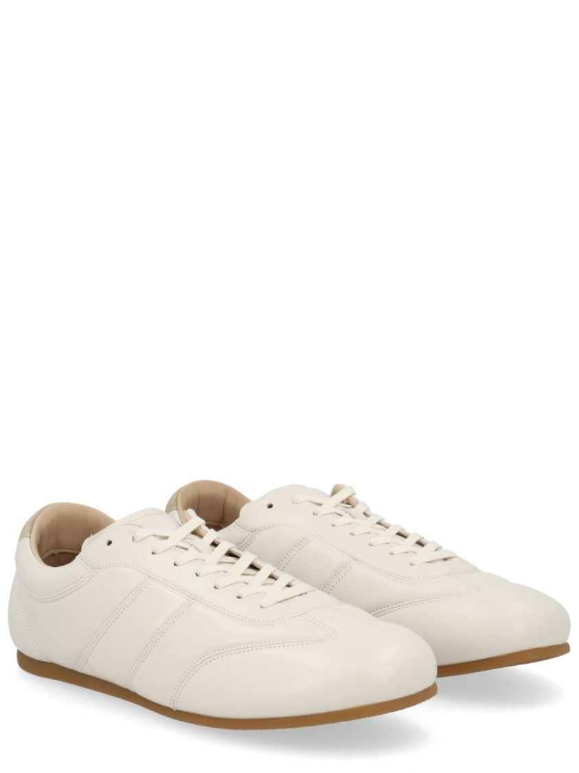 Lemaire Black Lamb Leather Soft Runner Sneakers