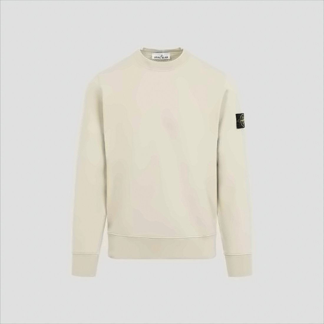 Stone Island Long-Sleeve Crewneck Shirt With And Distinctive Patch