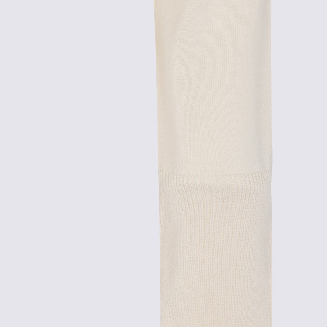 Vivienne Westwood Cropped White Cardigan With Brown Button Closure