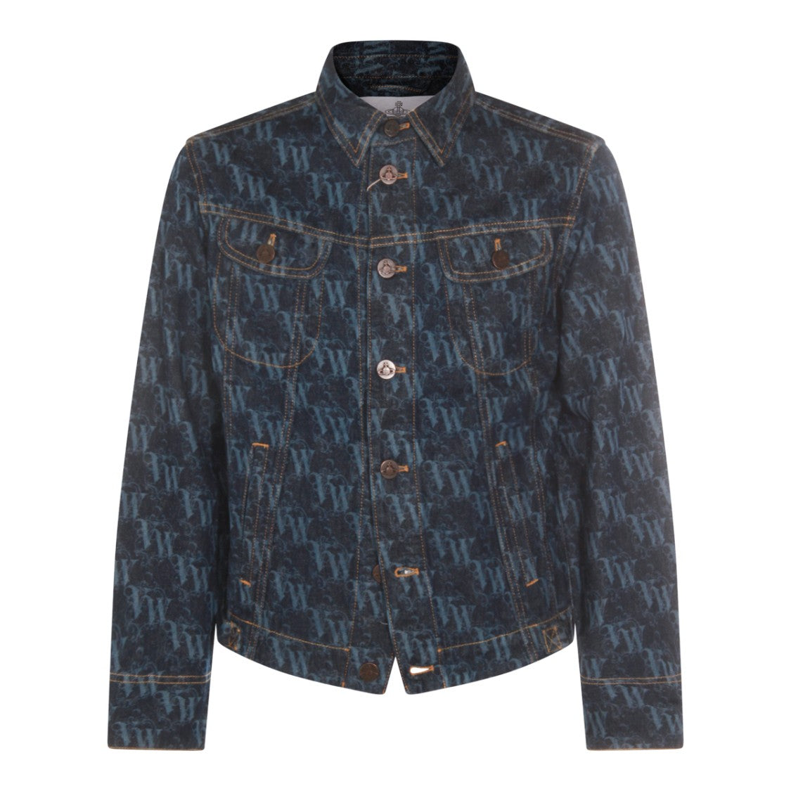 Vivienne Westwood Blue Cotton Denim Jacket