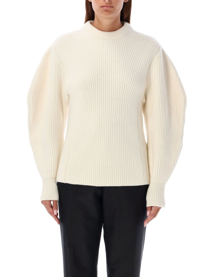 Jil Sander Baloon Sleeve Fisherman Sweater