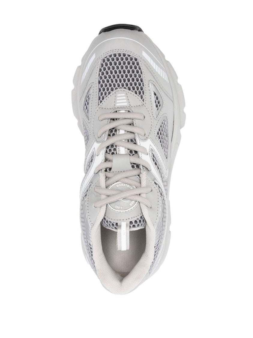 Axel Arigato Grey Trainers With Sole And Breathable Design