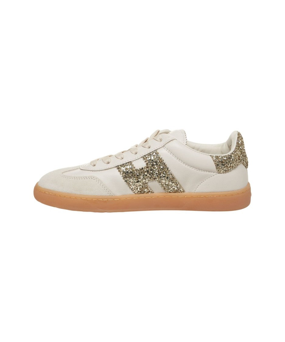 Hogan Glitter-Accent Suede And Leather Hogan Sneakers