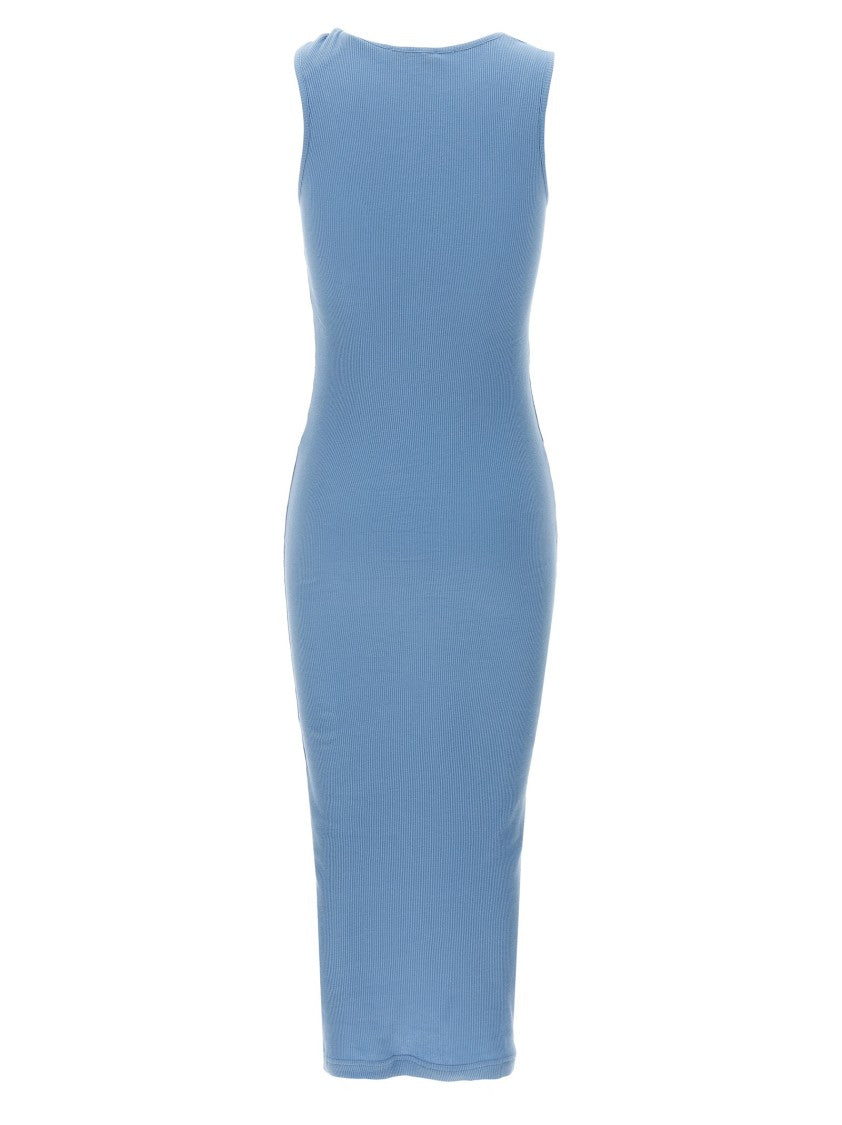 J. W. Anderson Ribbed Cotton Midi Dress