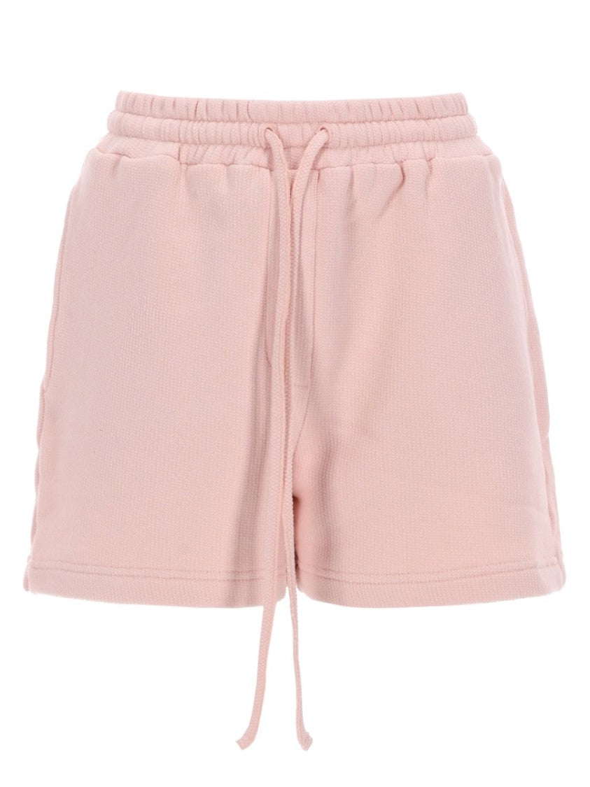Dolce & Gabbana Ribbed Drawstring Cotton Casual Shorts