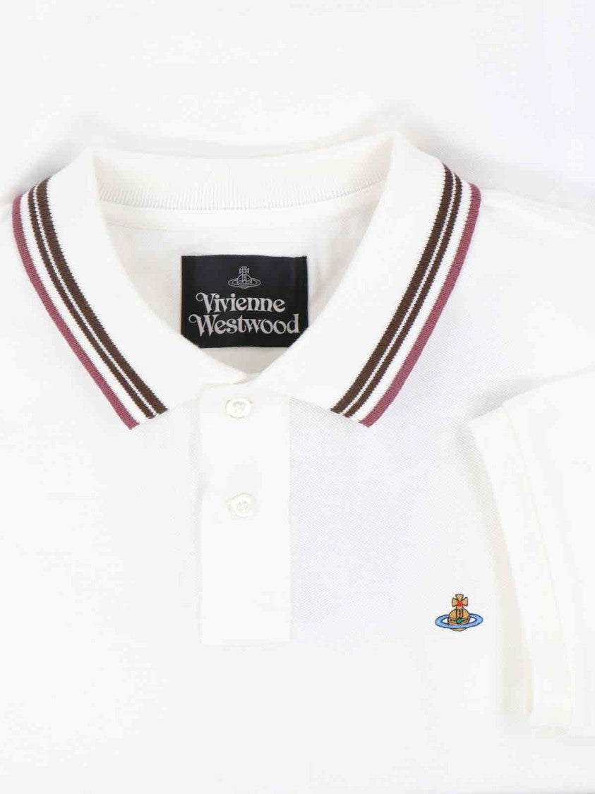 Vivienne Westwood 'Orb' Polo – White
