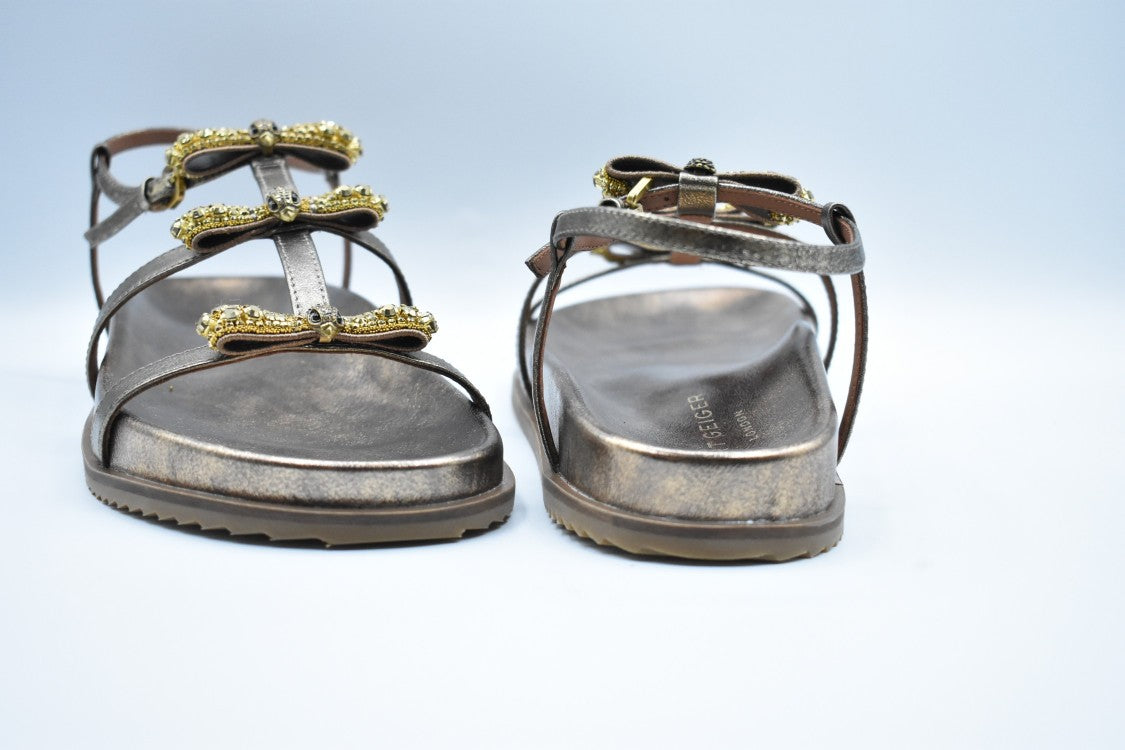 Kurt Geiger Brown Lace-Up Shoes With Refined Design