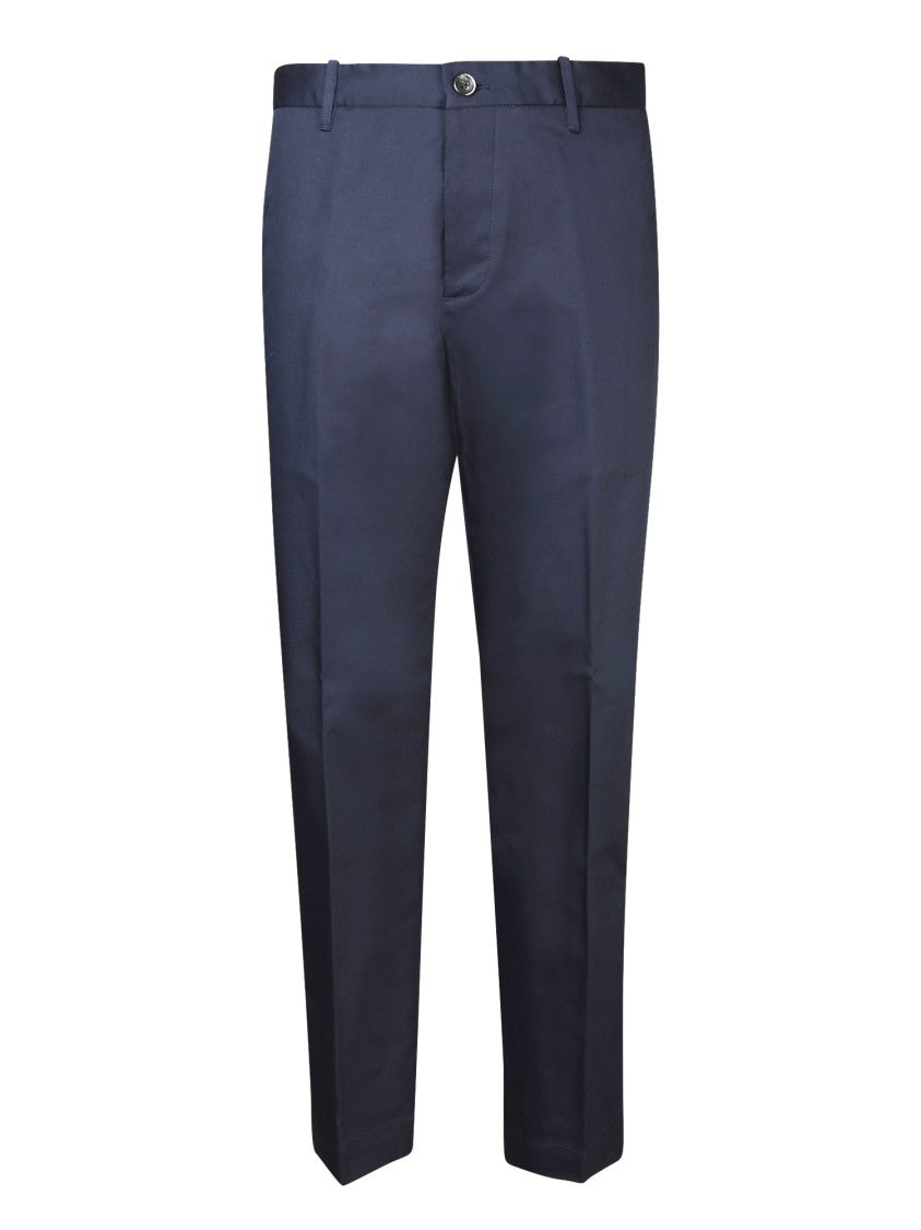 Nine In The Morning Blue Tailored Trousers
