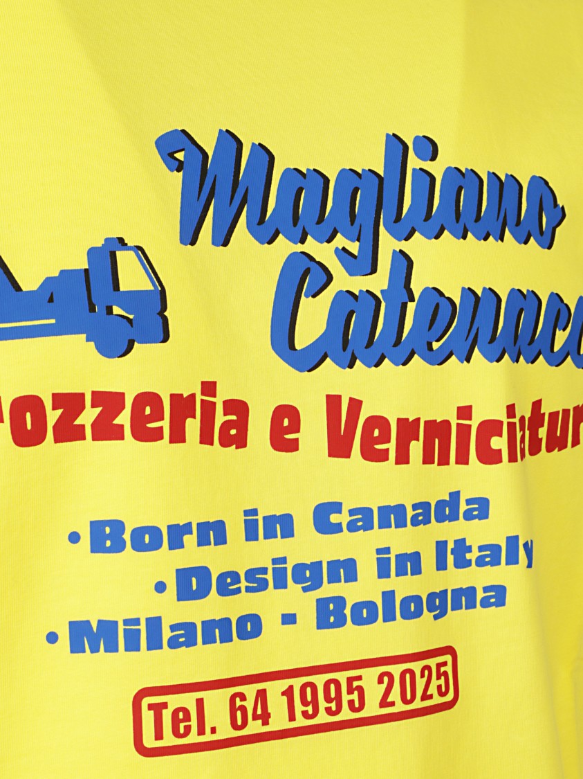 Dsquared2 X Magliano Short Sleeves T-Shirt With Logo