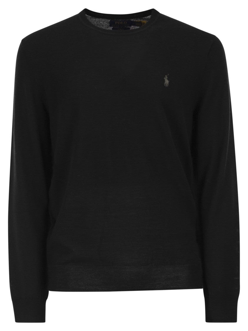Polo Ralph Lauren Slim-Fit Washable Wool Crew Neck Jumper