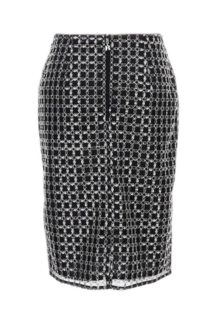 Rotate Birger Christensen Sequined Mini Skirt