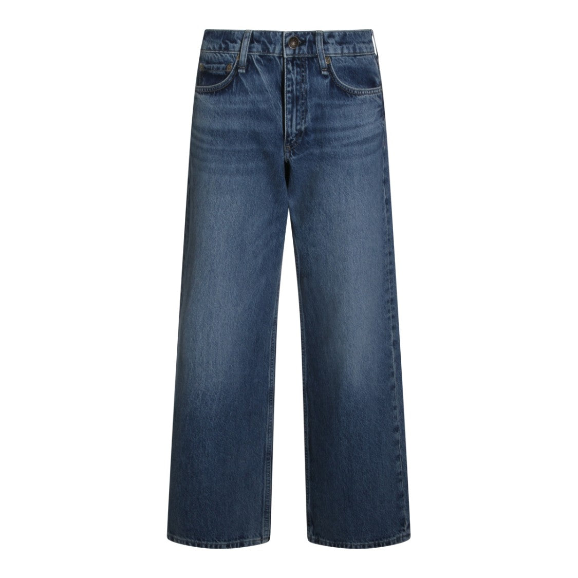 Rag & Bone Straight-Leg Jeans With Mid-Rise Waist
