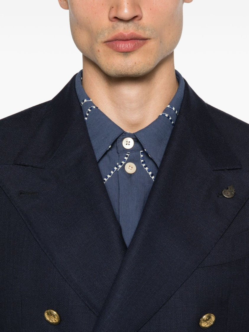 Gabriele Pasini Tailored Wide Lapels Double-Breasted Blazer