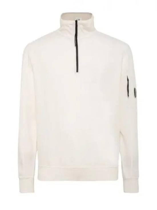C.P. Company High-Collar Long Sleeve Pullover With Zippered Pocket